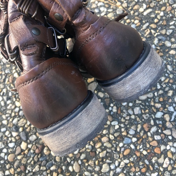 Steve Madden Bekket Harness biker motorcycle boots - Picture 6 of 7